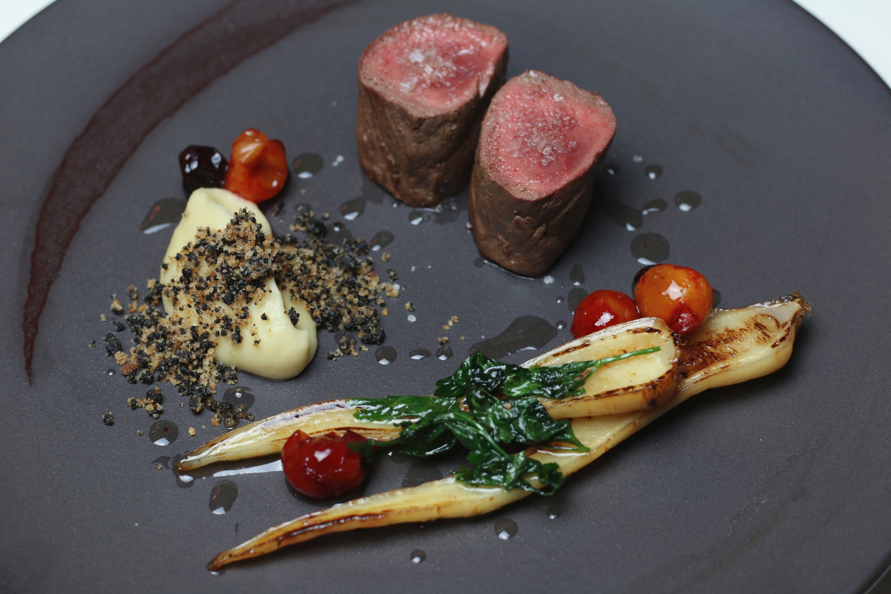 Rehfilet mit Haferwurz